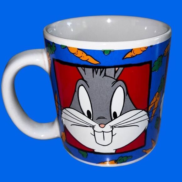 Vintage 1993 Warner Brothers Sakura Bugs Bunny Coffee Mug - Picture 3 of 6